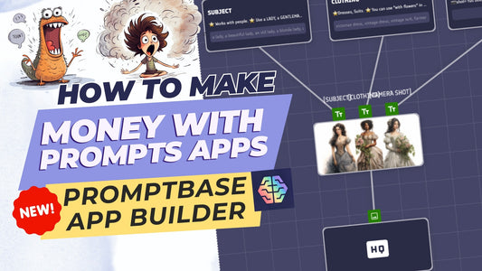 Make Money Selling Prompts Apps on PromptBase, Promptbase App Builder