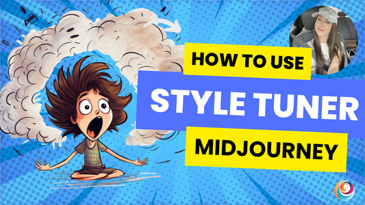 How to use style tuner in Midjourney, style parameter, style tuner guide for Midjourney