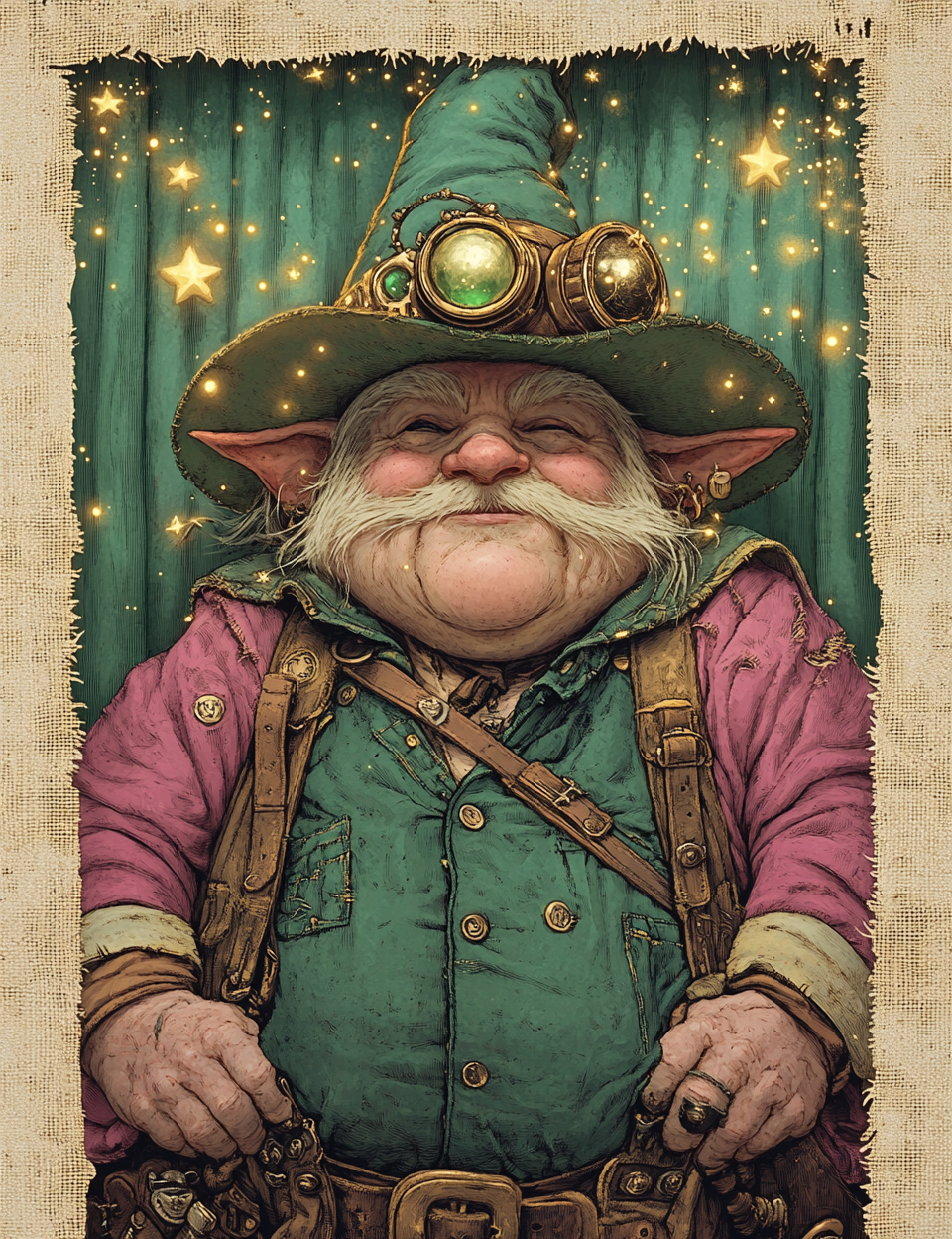 Midjourney Prompts for A Wizard in Emerald Dreams Land of Wonders