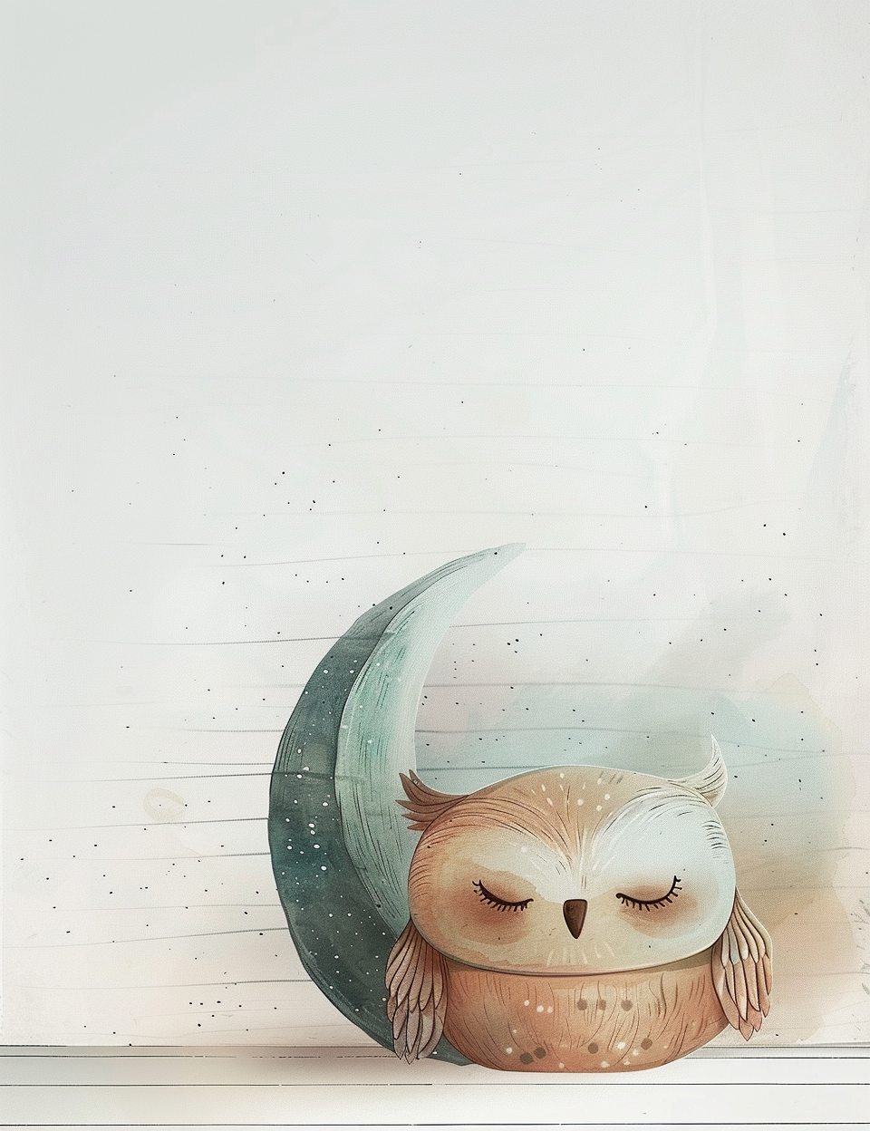 a cute owl midjourney prompts Midjourney Guide PDF for Aesthetic Minimalist Simple Lined Papers