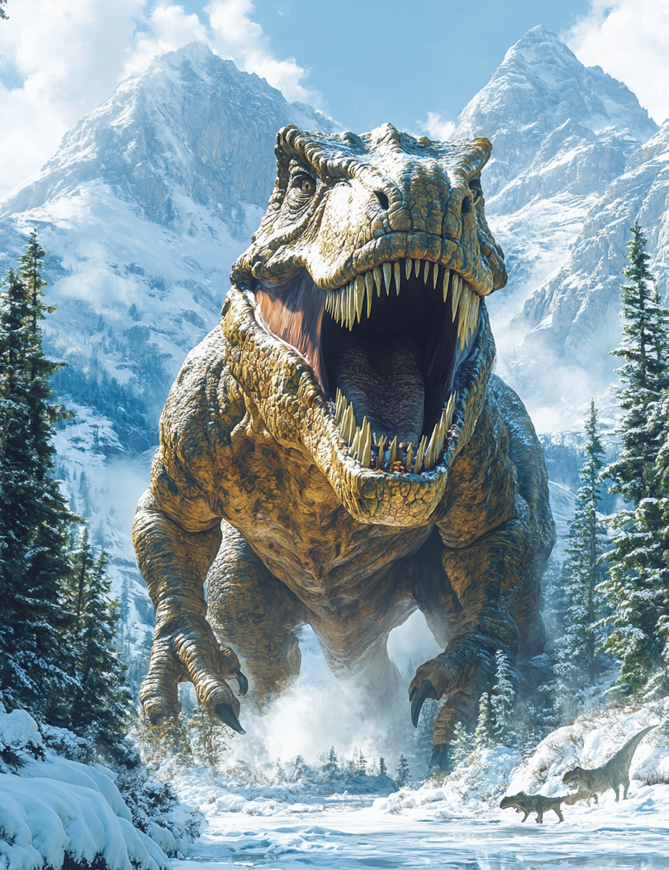 Midjourney Prompts for Dinosaurs World Wall Art Posters