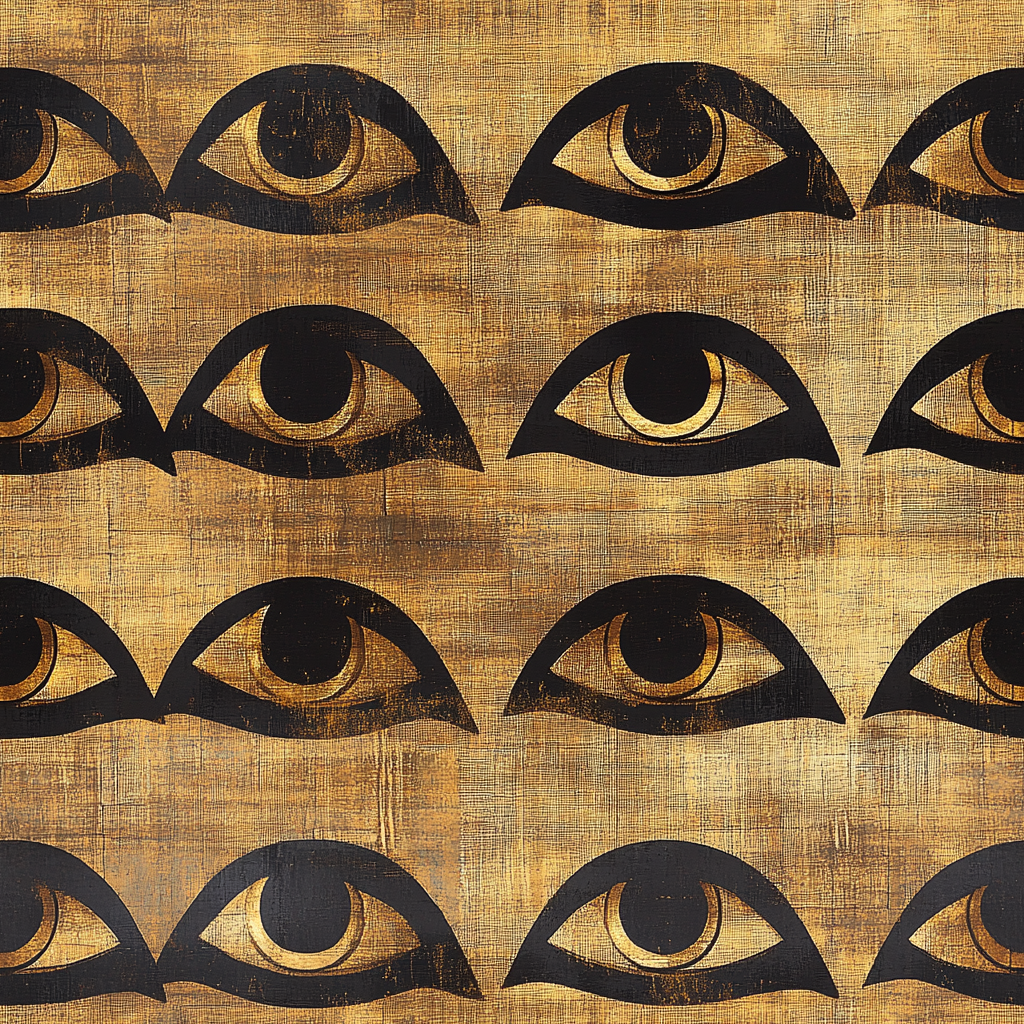 Egypt eyes Midjourney Prompts For Ancient Egypt Seamless Digital Papers
