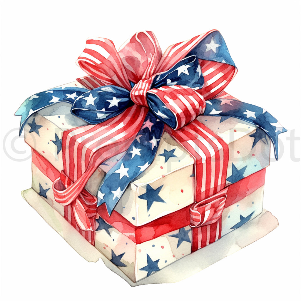coquette present Coquette 4th Of July Clipart Midjourney Prompts