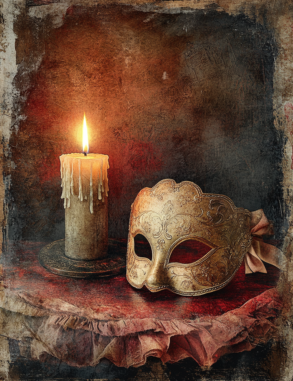 Midjourney Prompts for Coquette Theater Opera Junk Journals