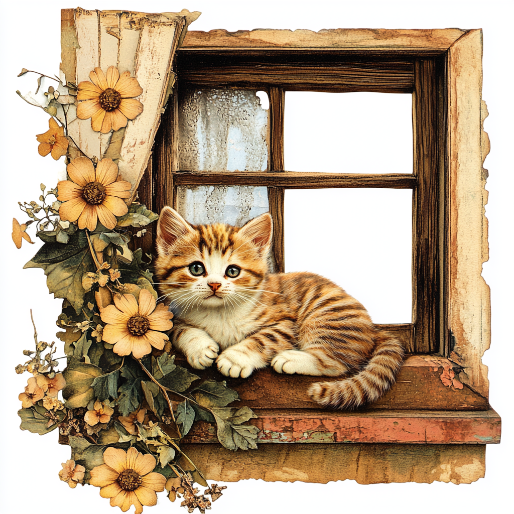 Midjourney Guide Prompts for Rustic Country Theme Ephemera Clipart