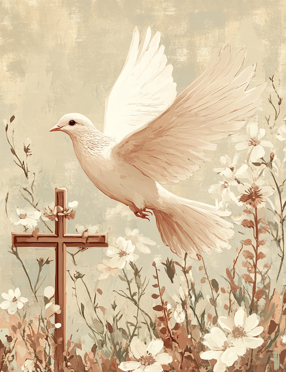 Midjourney Prompts for Country Farmhouse Easter Spring Junk Journals