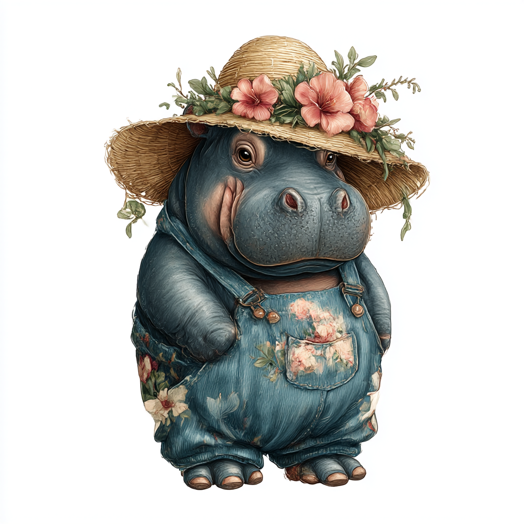 Midjourney v7 Prompts for Cute Cottage Country Spring Animals
