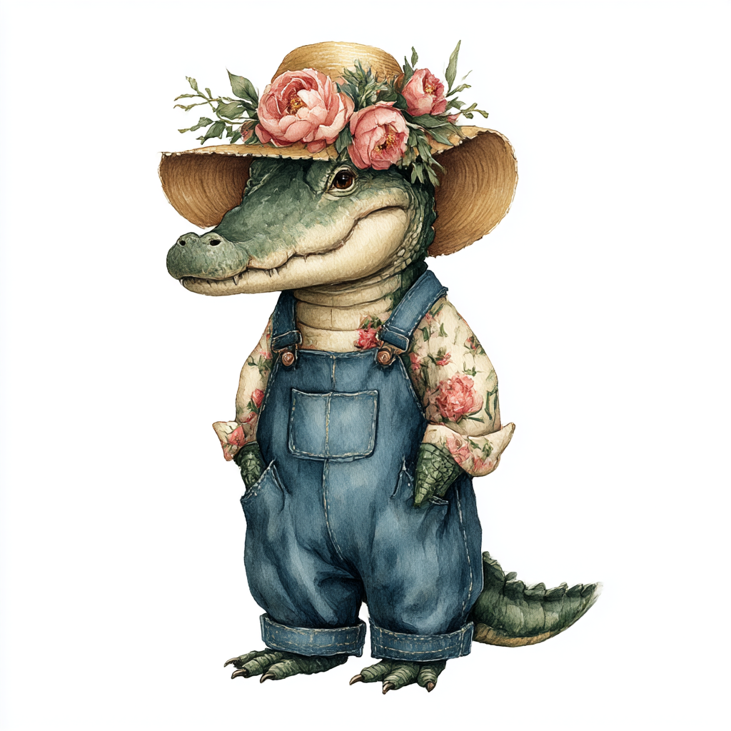 Midjourney v7 Prompts for Cute Cottage Country Spring Animals