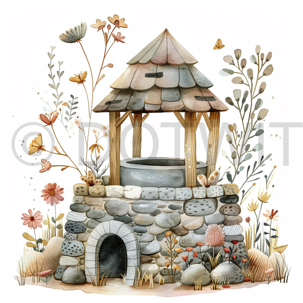 magic well Midjourney Prompts For Cute Fairy