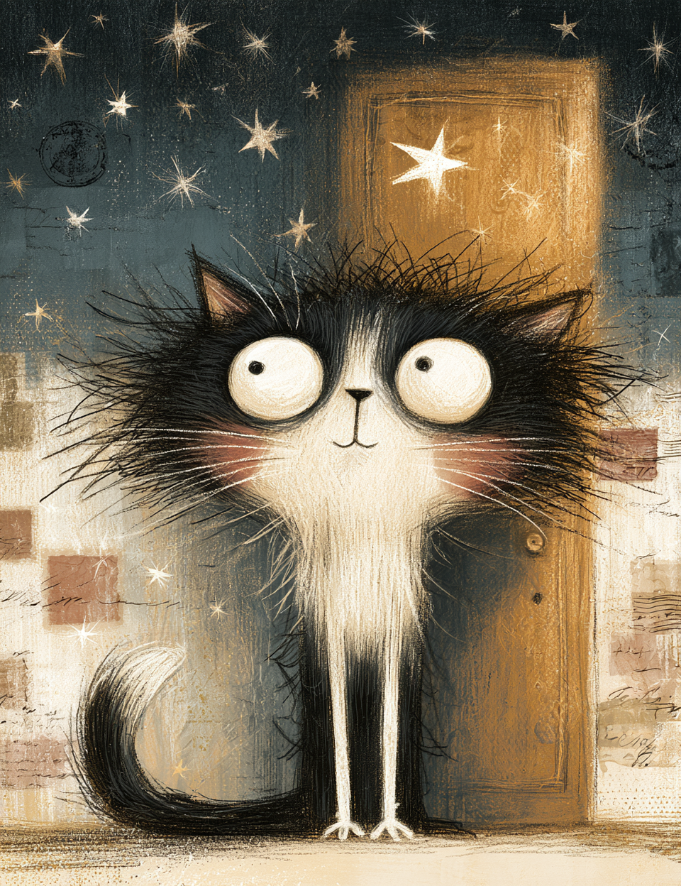 Midjourney V 8.1 Prompts for DUAL Frazzled Dogs & Cats Digital Pages