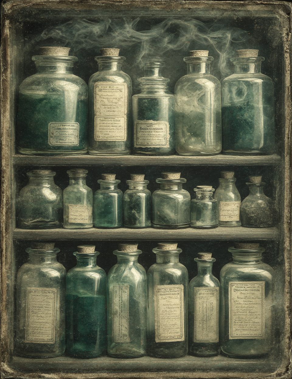 Midjourney V 7 Prompts for DUAL Lab of Madness Junk Journal