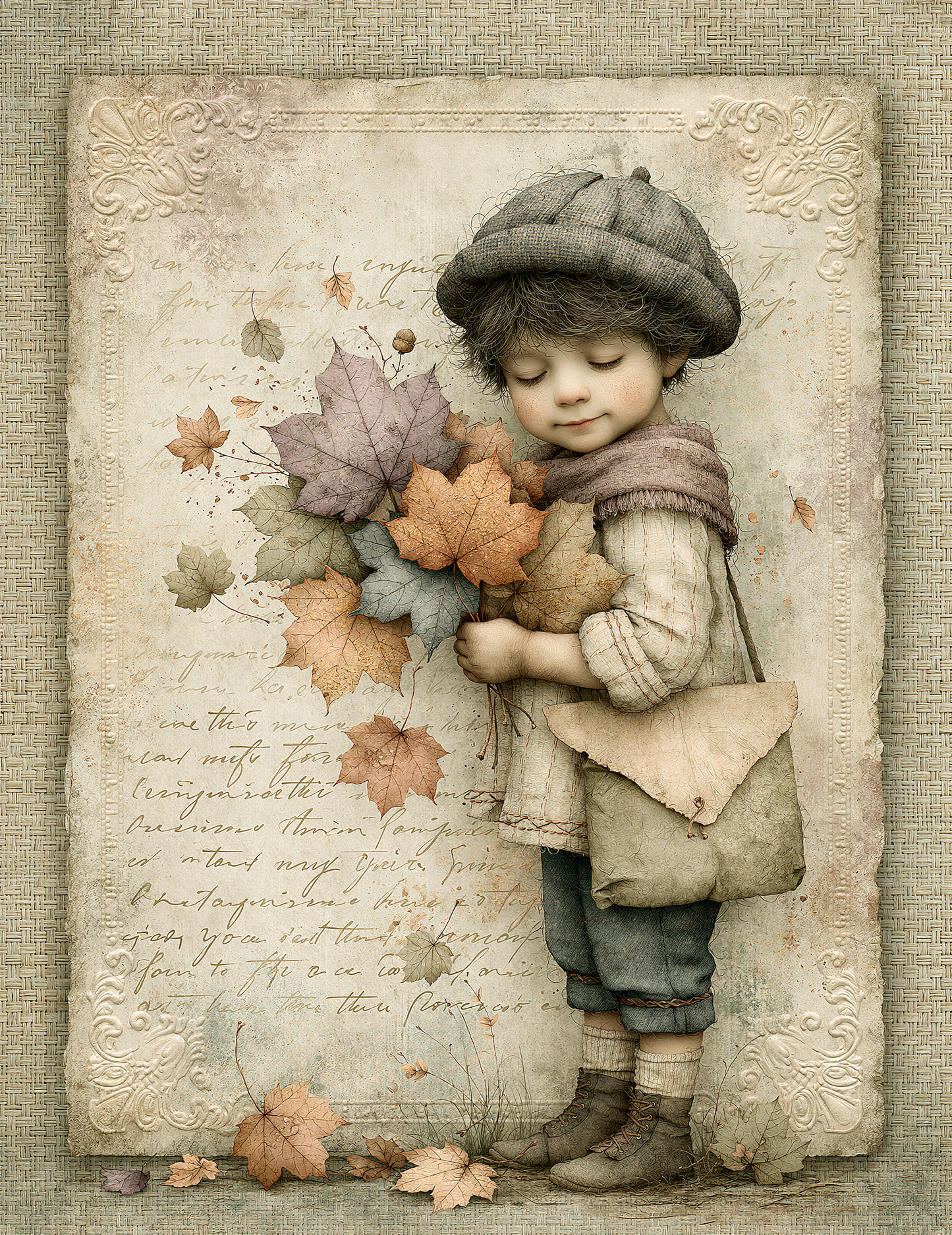 Midjourney V 8.1 Prompts for DUAL Pumpkin Dreams Digital Pages