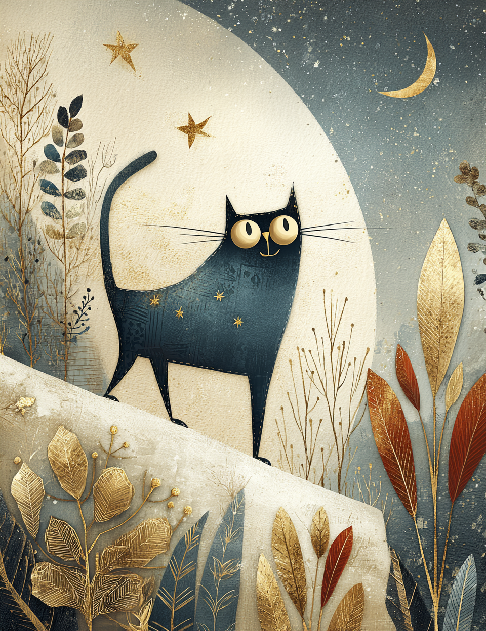 Midjourney V 7 Prompts for DUAL Whimsical Enchanted Forest Illustrations
