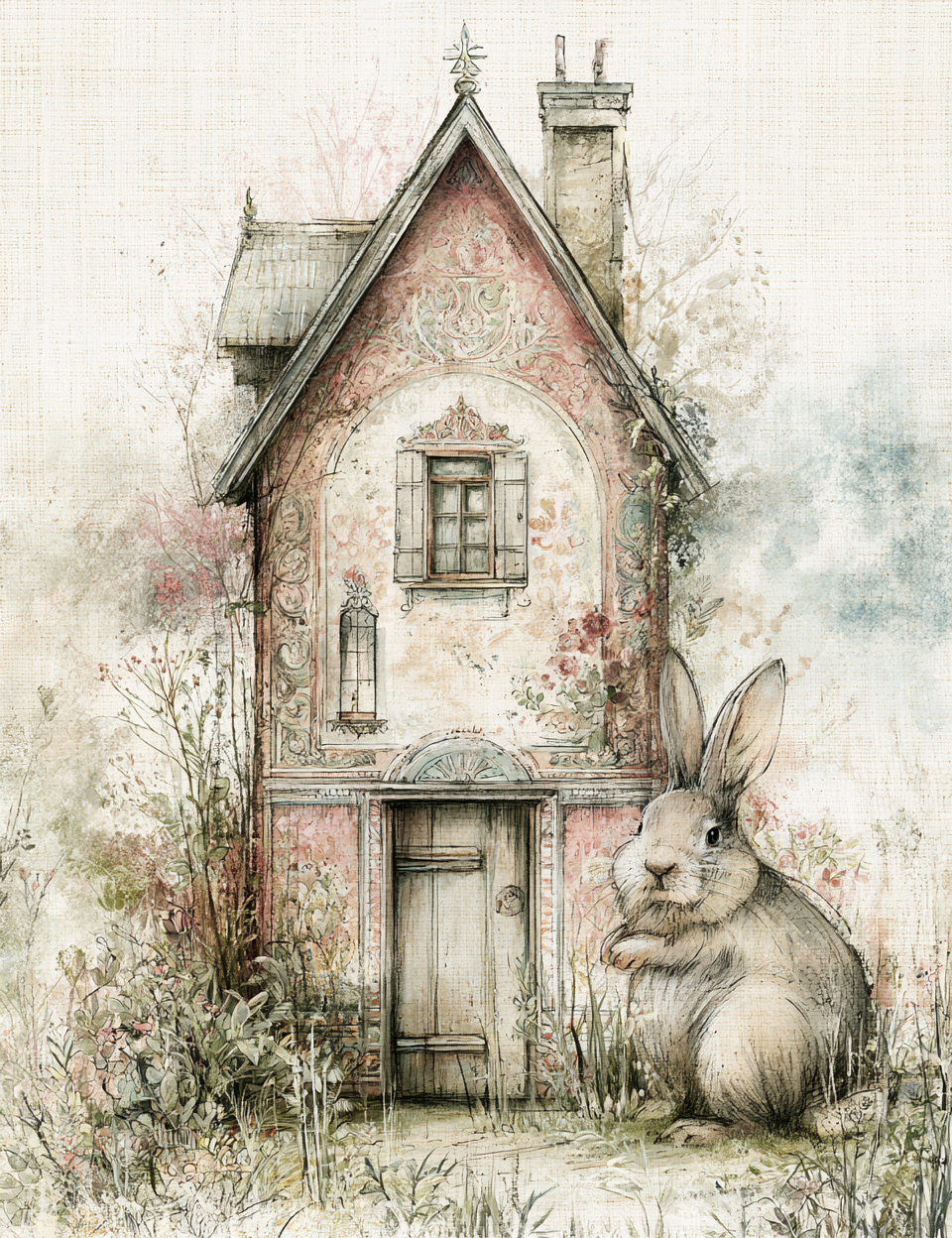 Midjourney V 8.1 Prompts for DUAL Whispering Willow Journal Kit