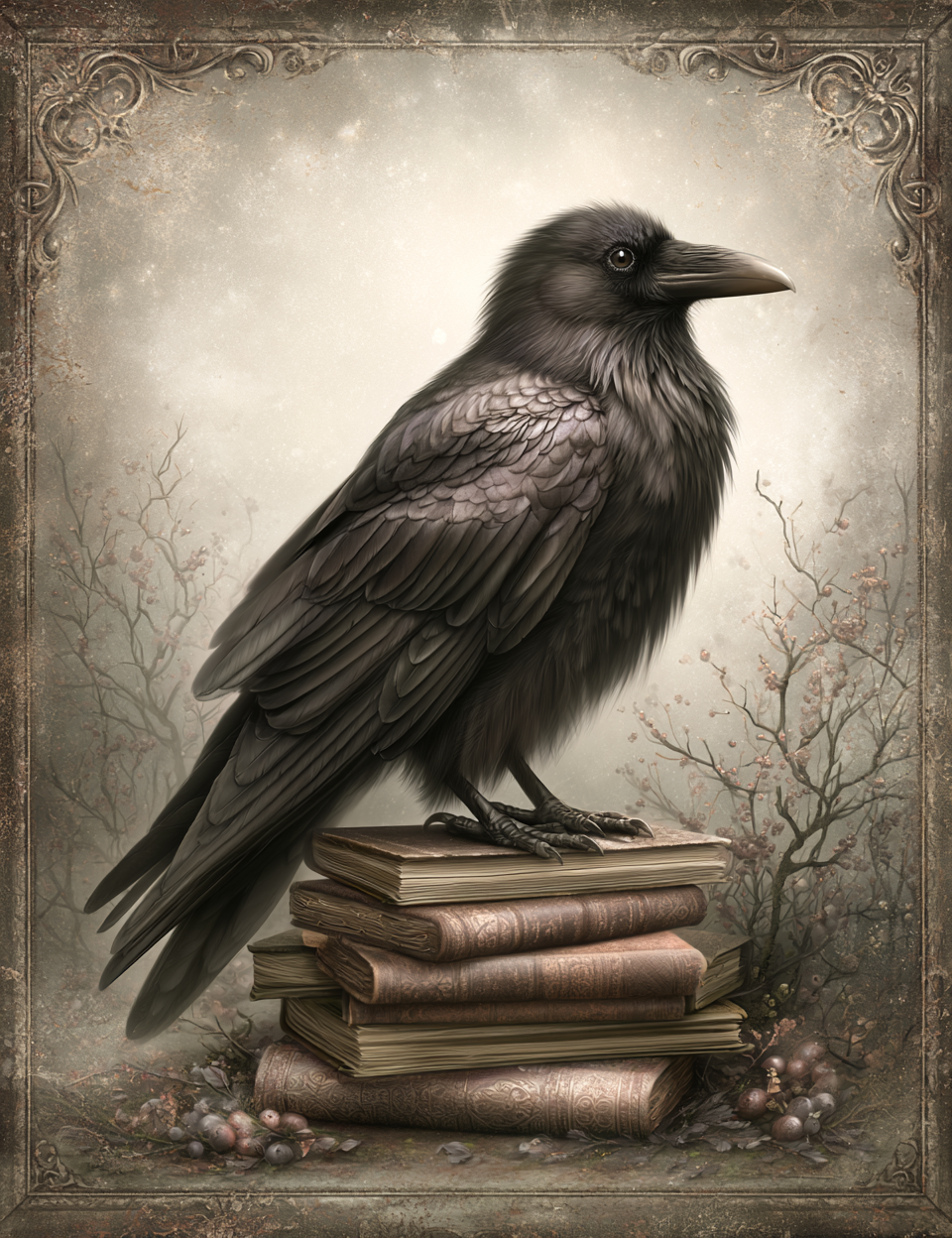 Midjourney V 8.2 Prompts for DUAL Witching Season Pages