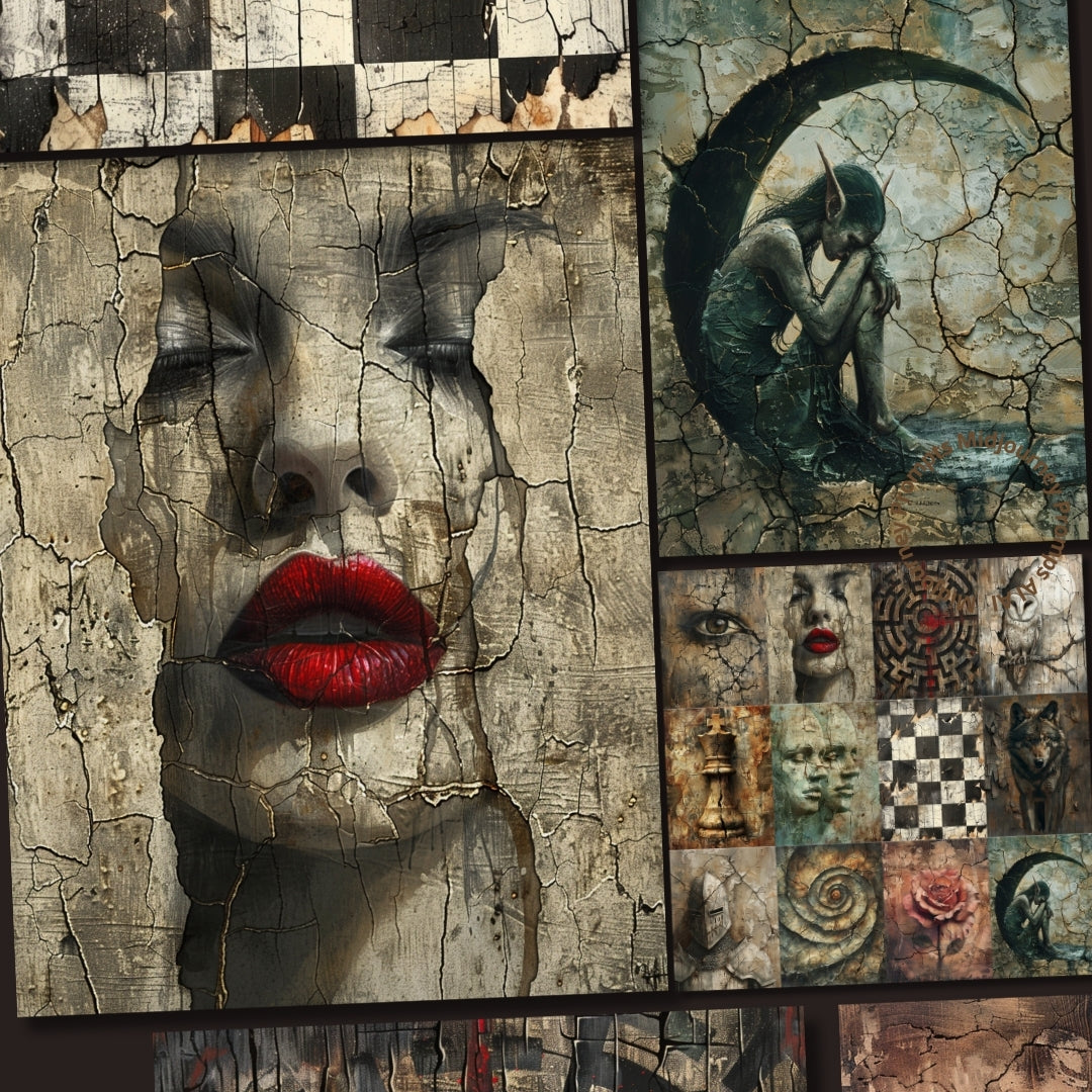Midjourney Prompts For Moody Gallery Rustic Contemporary Art