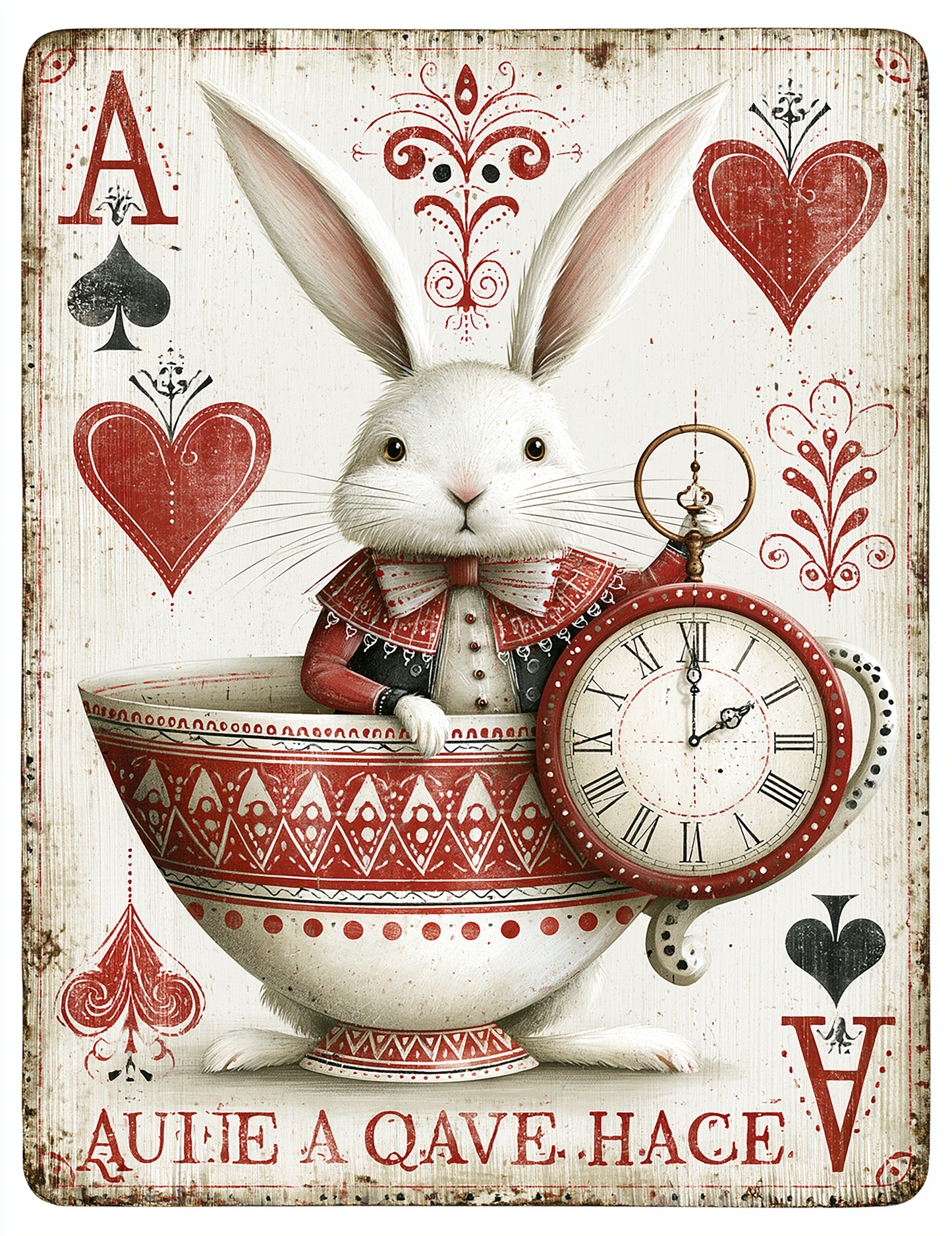 Midjourney V 8.1 Prompts for DUAL Alice in Wonderland Poker Pages