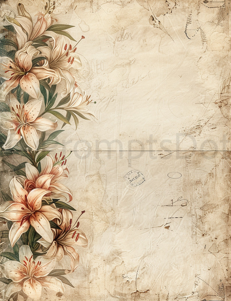 flowers Floral Junk Journals Papers
