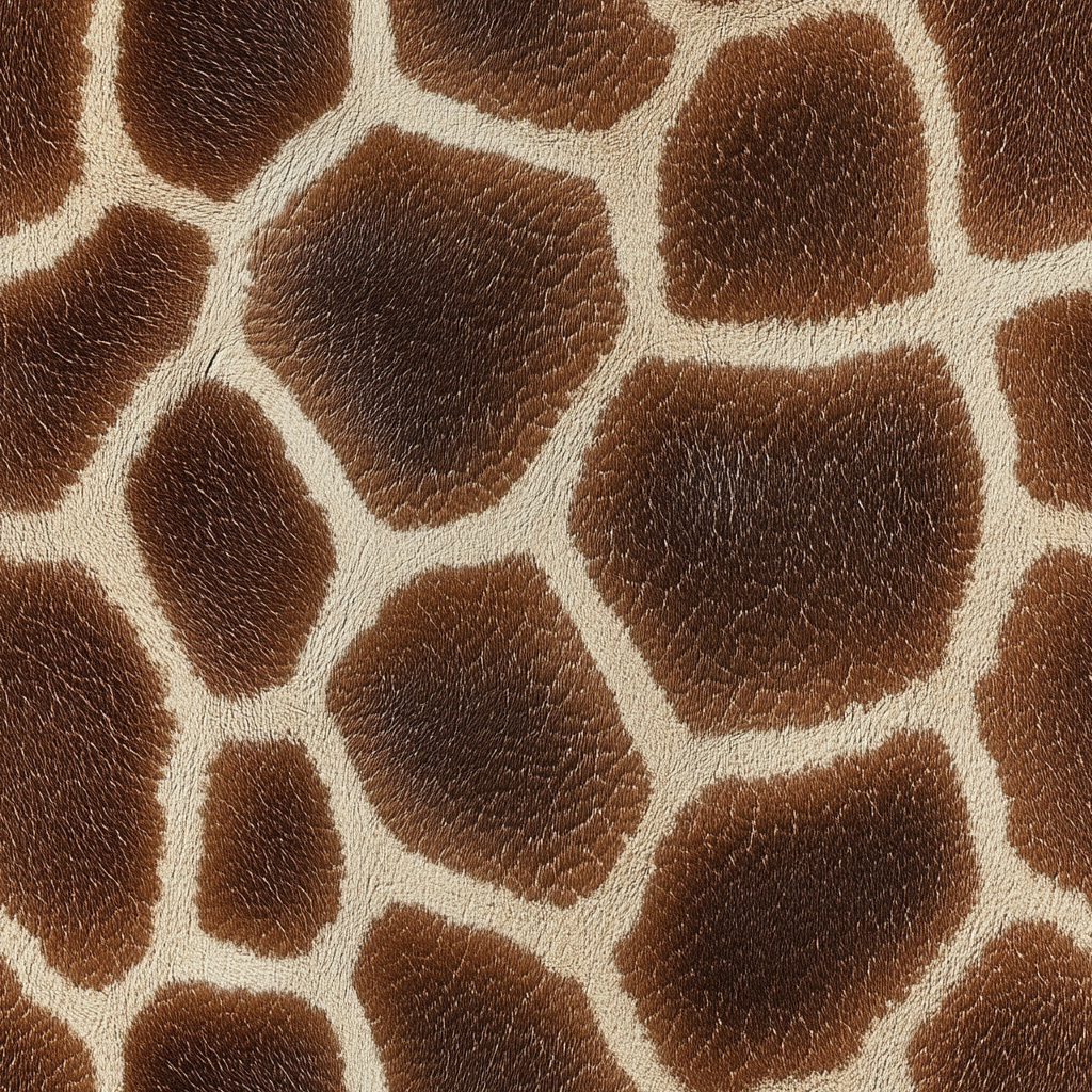 giraffe Midjourney Prompts For Faux Animal Print Seamless Patterns