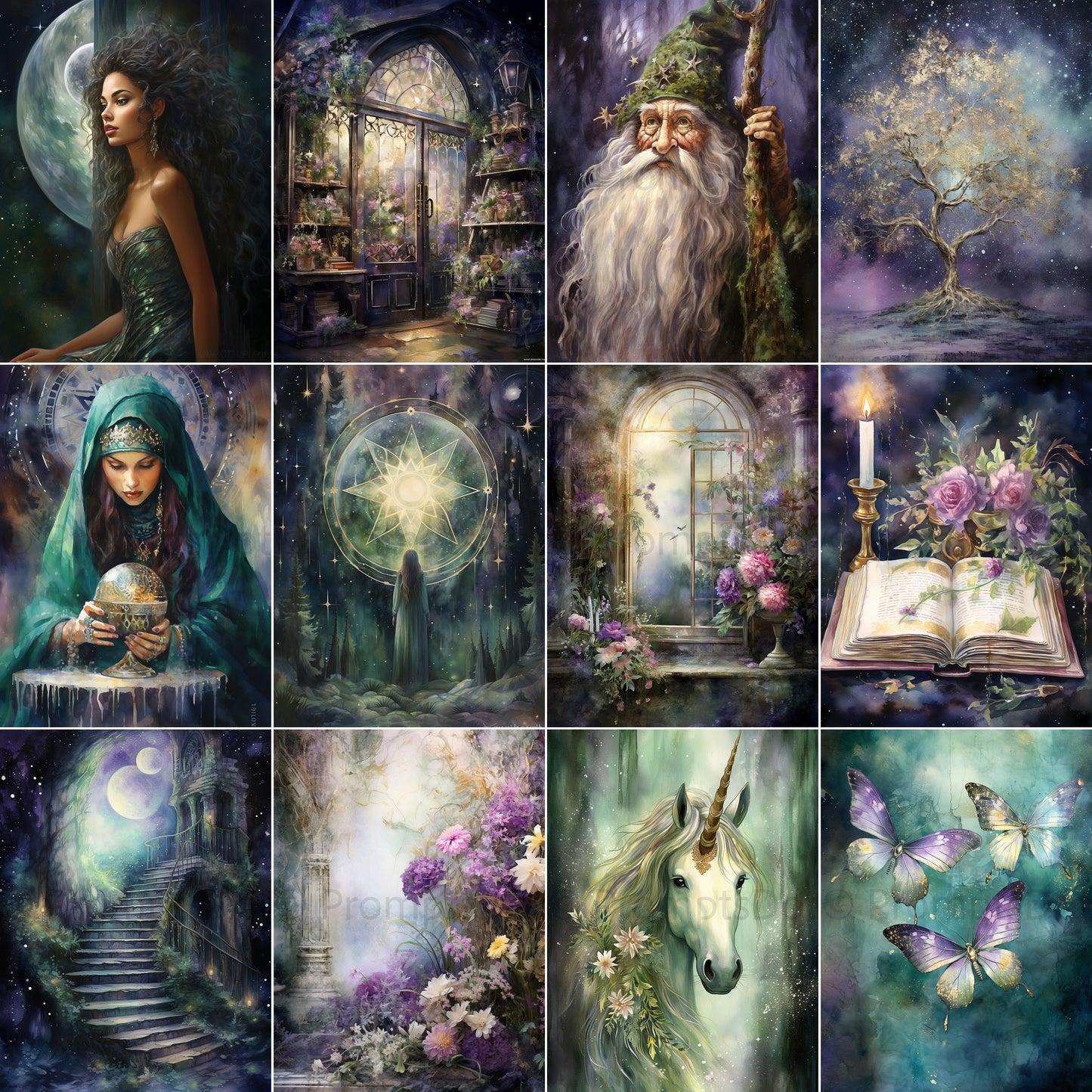 Fairy Forest Scrapbooking Pages