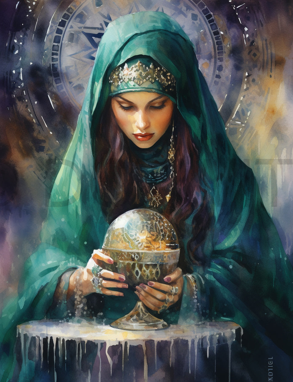 fortune teller Fairy Forest Scrapbooking Pages