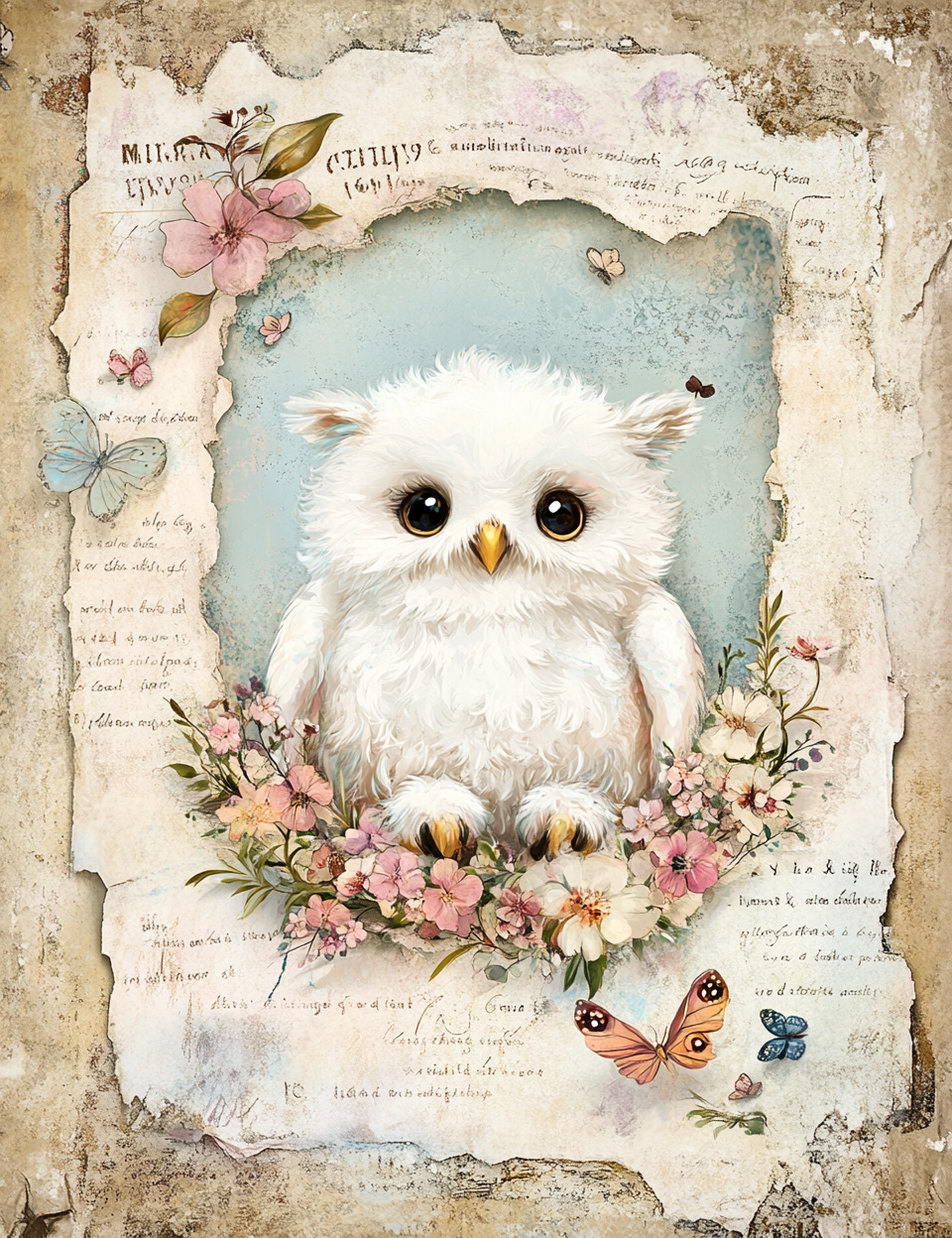 Midjourney Prompts for Fluffy White Animals For Valentines Cards