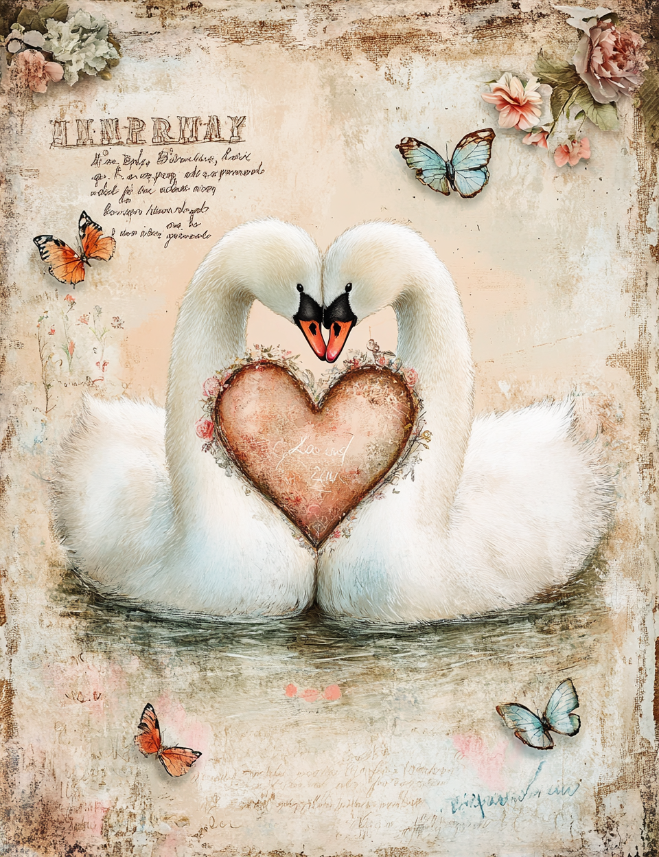 Midjourney Prompts for Fluffy White Animals For Valentines Cards