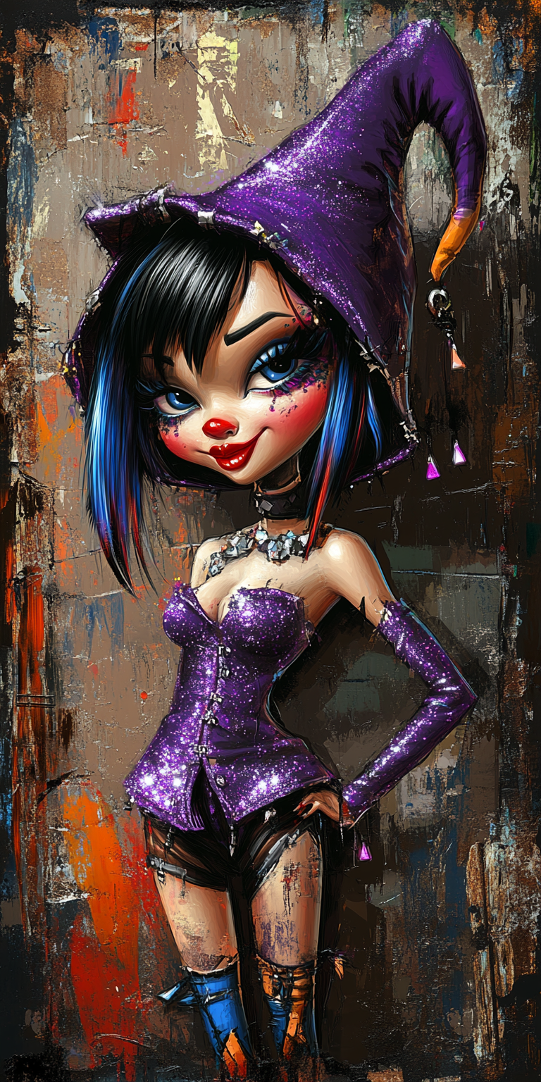 Midjourney Prompts for Funny Caricatures Graffiti Ephemera