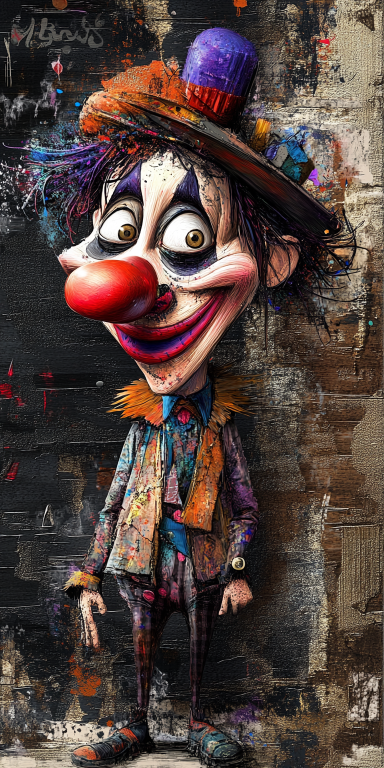 Midjourney Prompts for Funny Caricatures Graffiti Ephemera