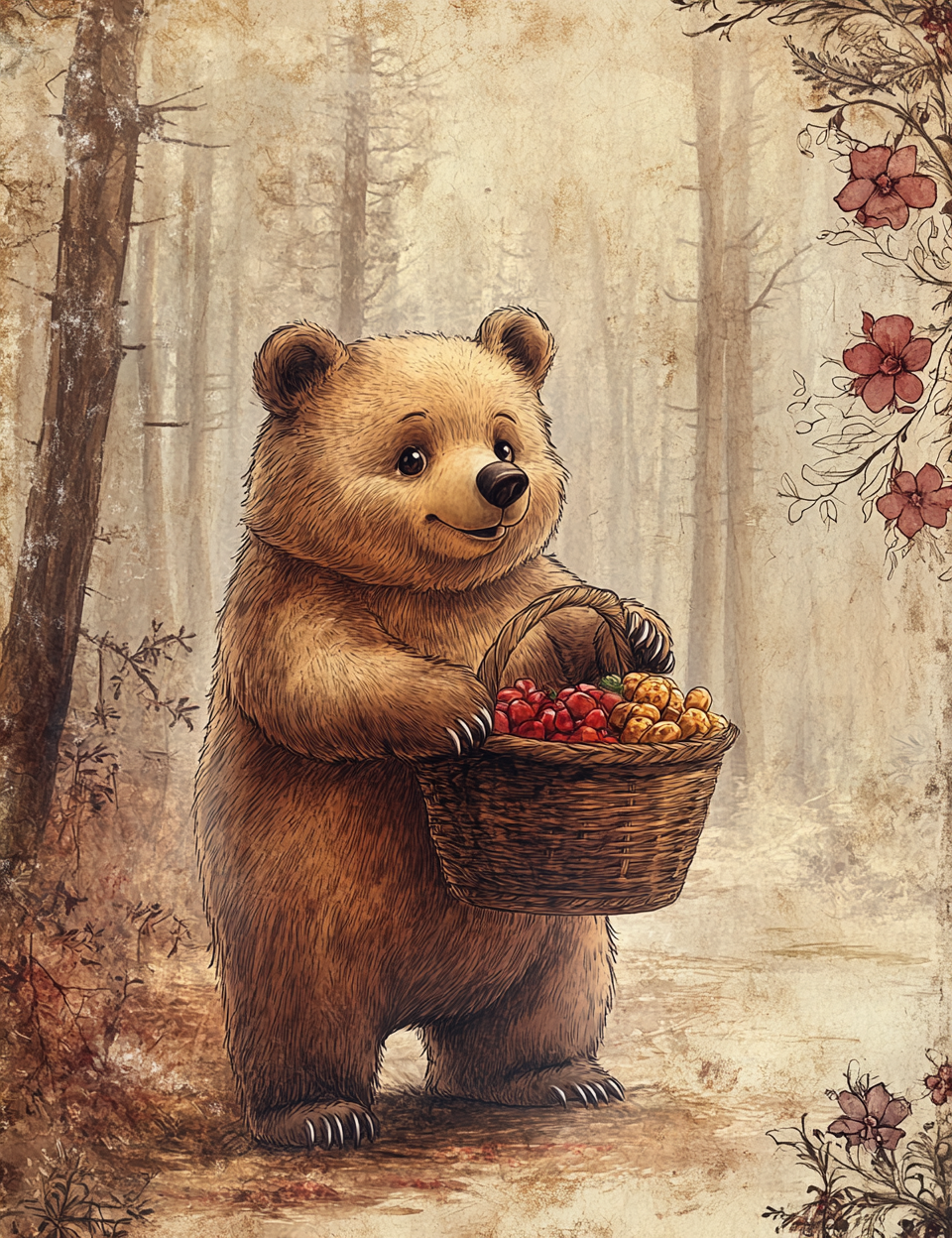 Midjourney Prompts for Grandpas Old Ladies In Woodland Forest