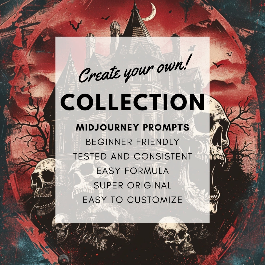 Midjourney Guide PDF for Horror Cards