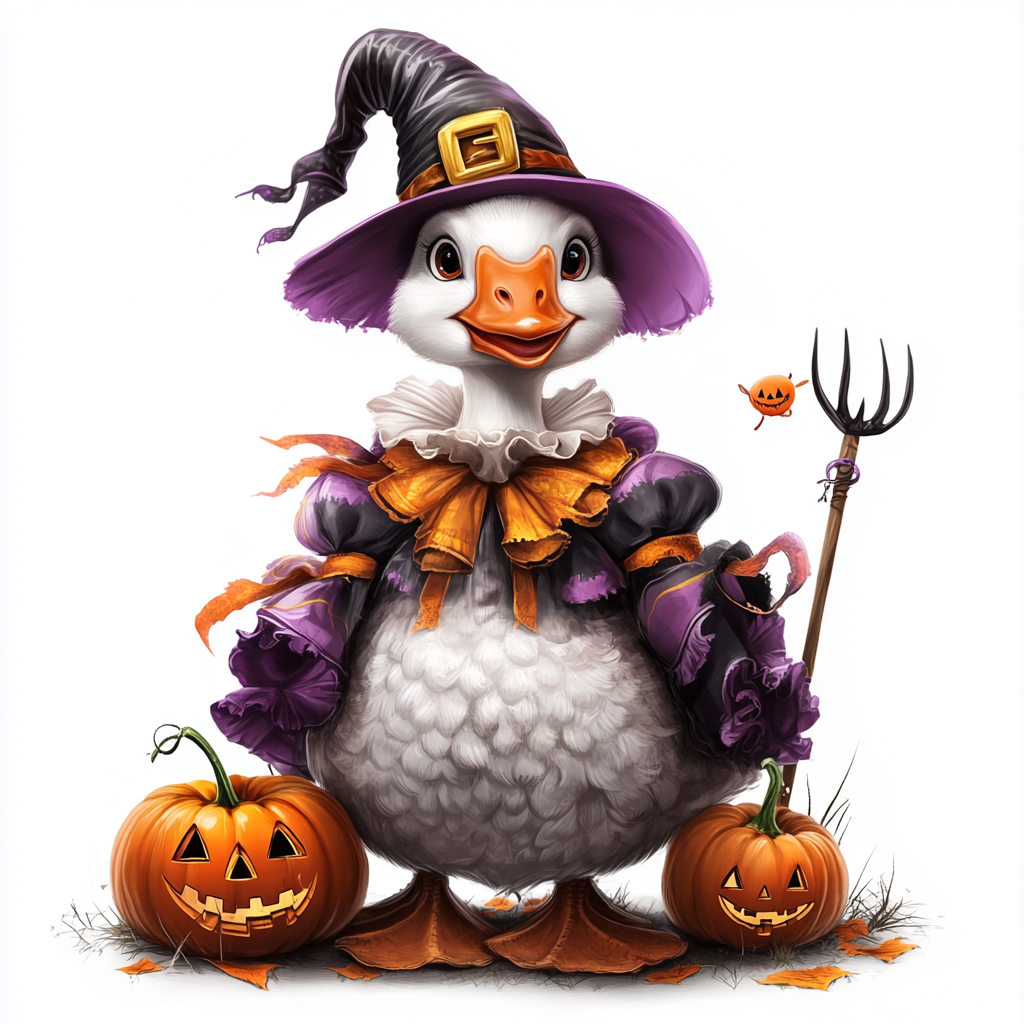 Midjourney Guide PDF For Halloween Real Animals Illustrations