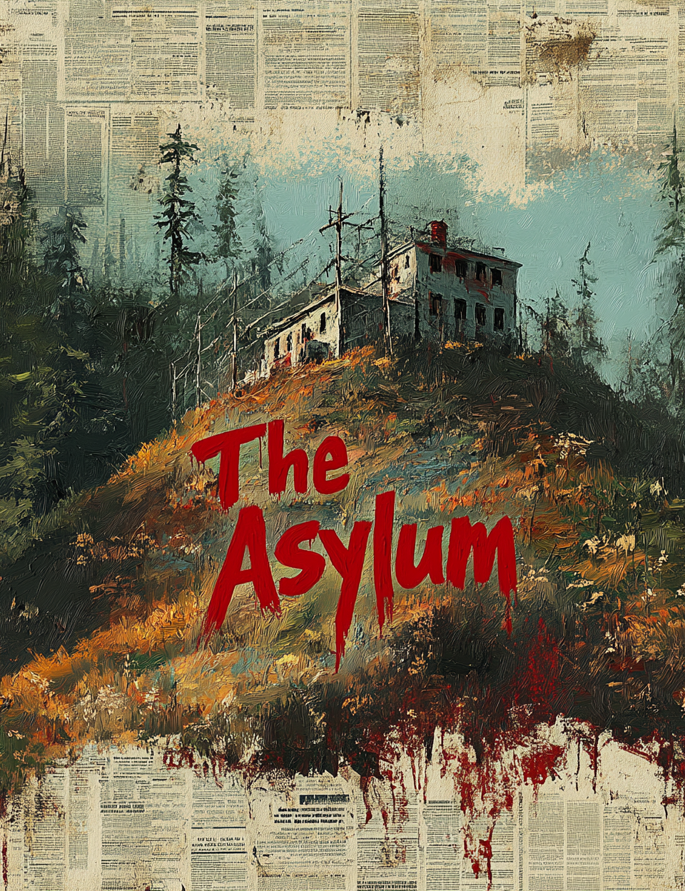 Horror Asylum Detectives Junk Journals Midjourney Prompt