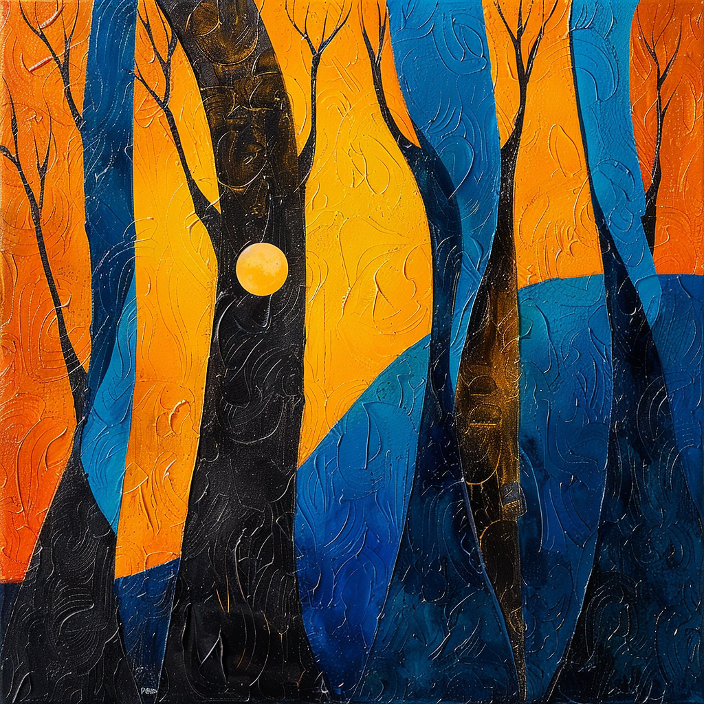 surreal illustrations and paintings Midjourney Guide PDF for Intense Contemporary Paintings On Canvas