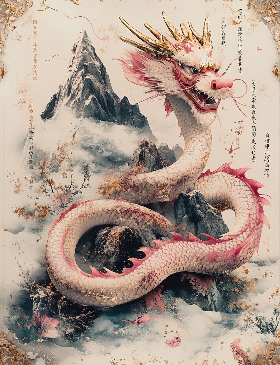 Midjourney Prompts for Japanese Art Style Junk Journals