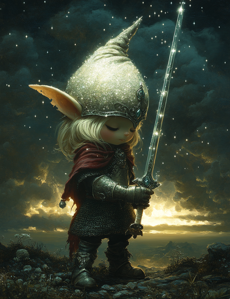 Midjourney Prompts for Magic Enchanted Medieval Forest Wall Art