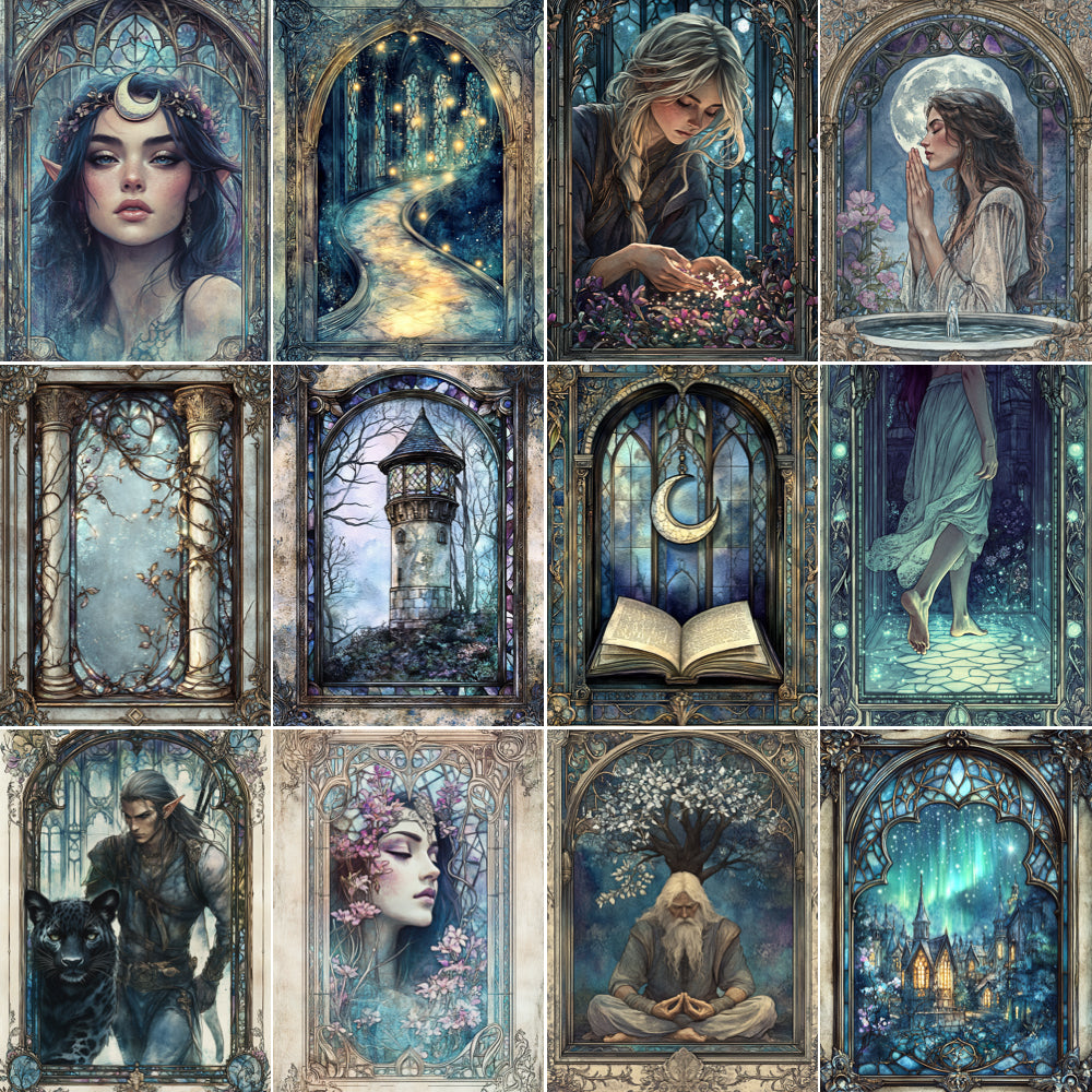 Midjourney V6 Prompts for Magic Reverie Elven Forest Ephemera