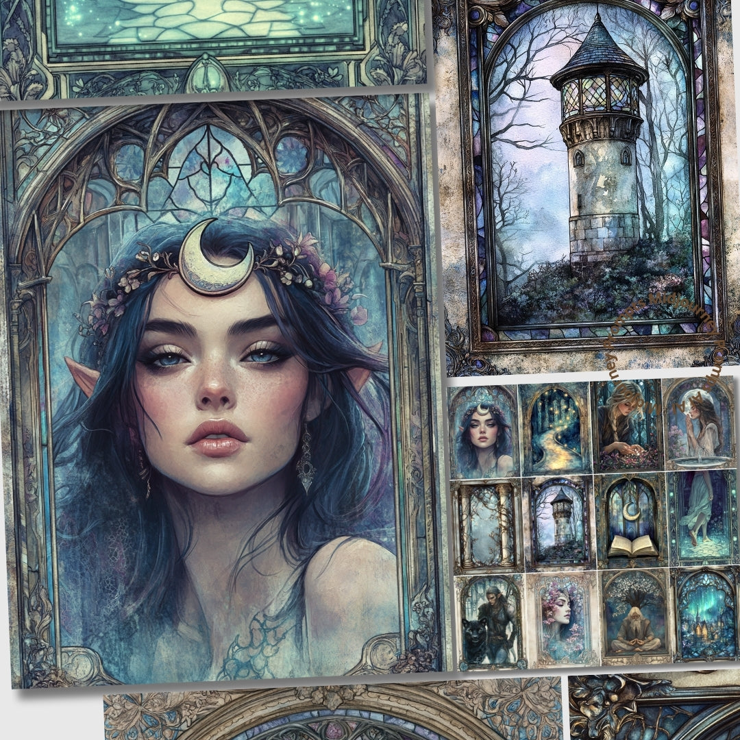Midjourney V6 Prompts for Magic Reverie Elven Forest Ephemera
