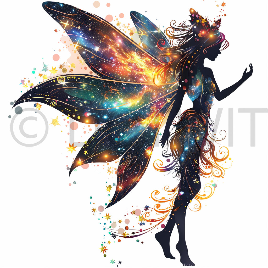 cute fairy enchanted clipart