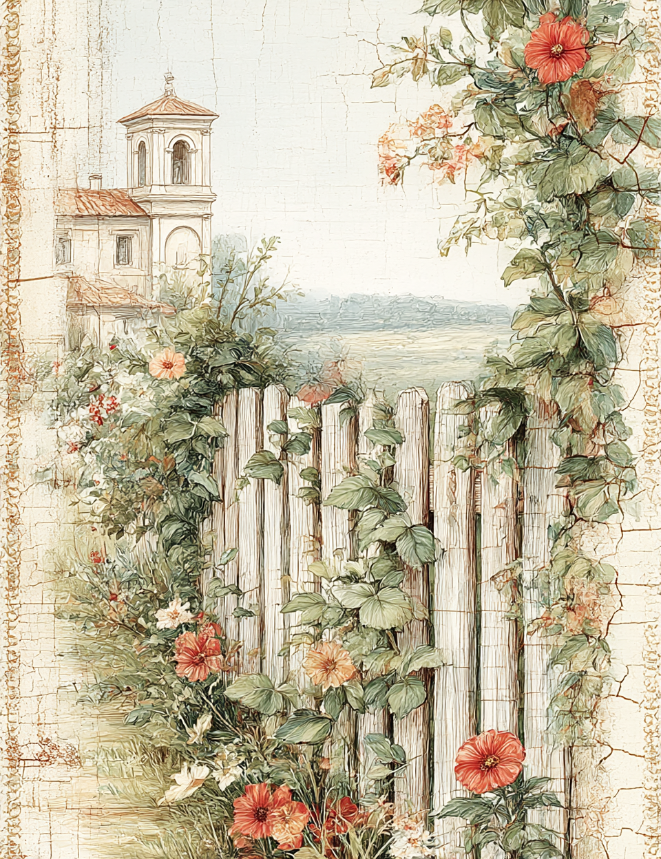 Midjourney V 7 Prompts for DUAL Medieval Herbalist Maiden Pages