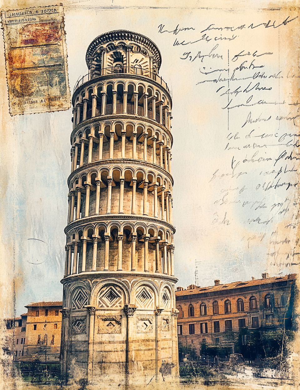Midjourney Prompts for Memories of Bella Italy Postal Cards