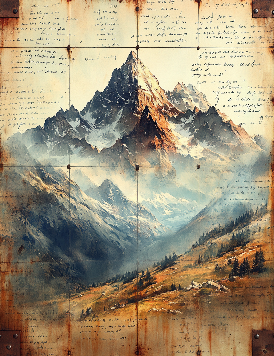 Midjourney Prompts for Men's Vintage Junk Journal Kit