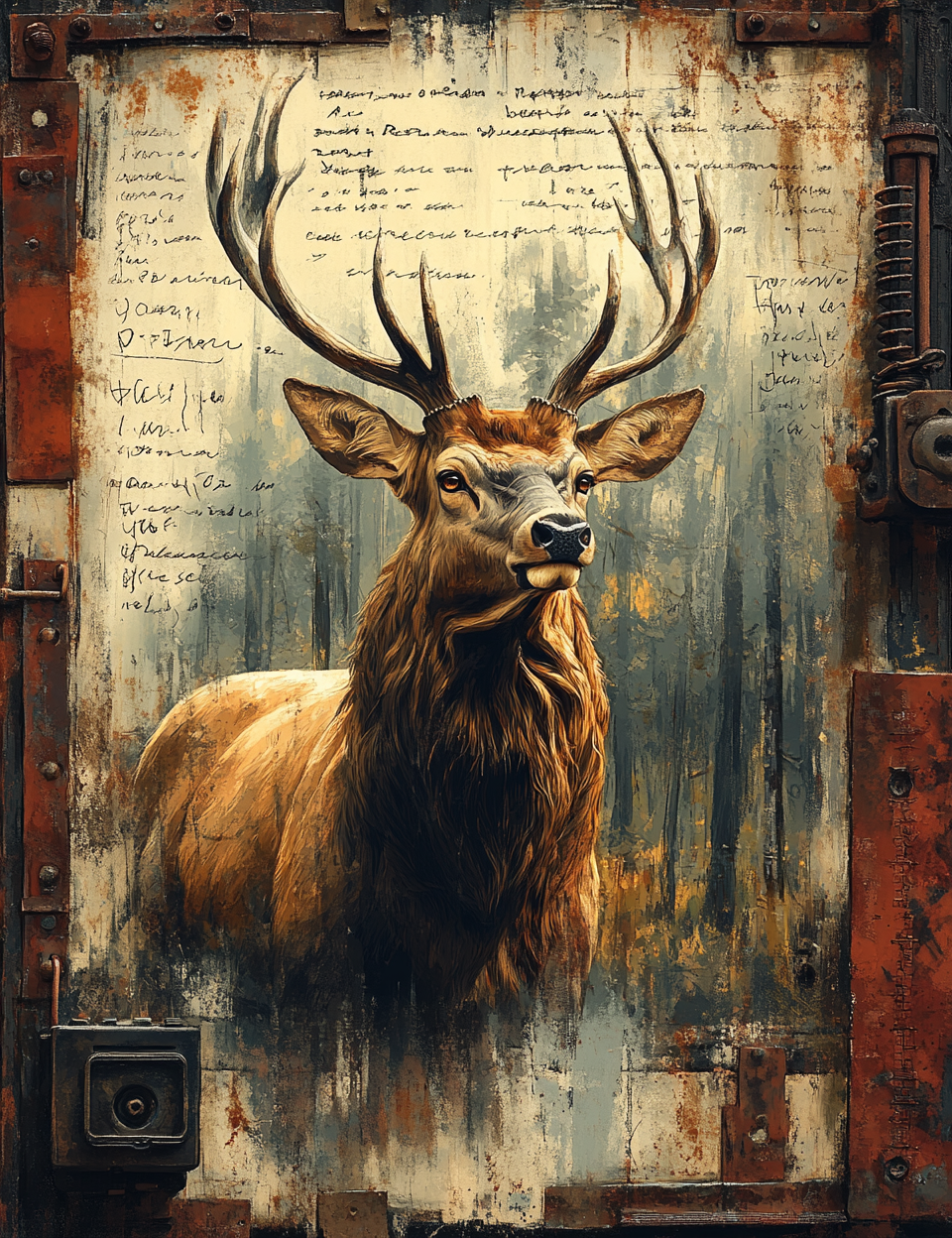 Midjourney Prompts for Men's Vintage Junk Journal Kit
