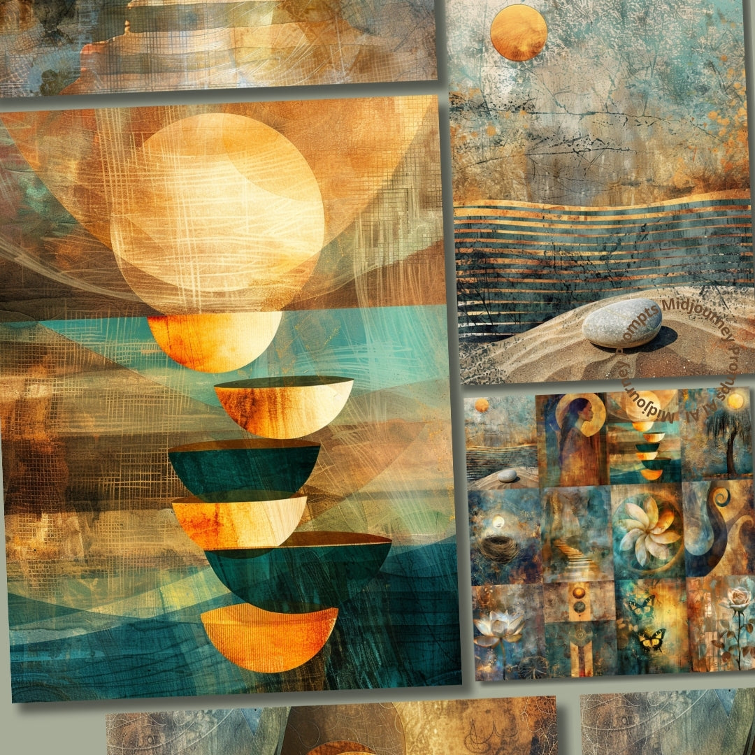 Midjourney Guide PDF for Junk Journal Spiritual Papers