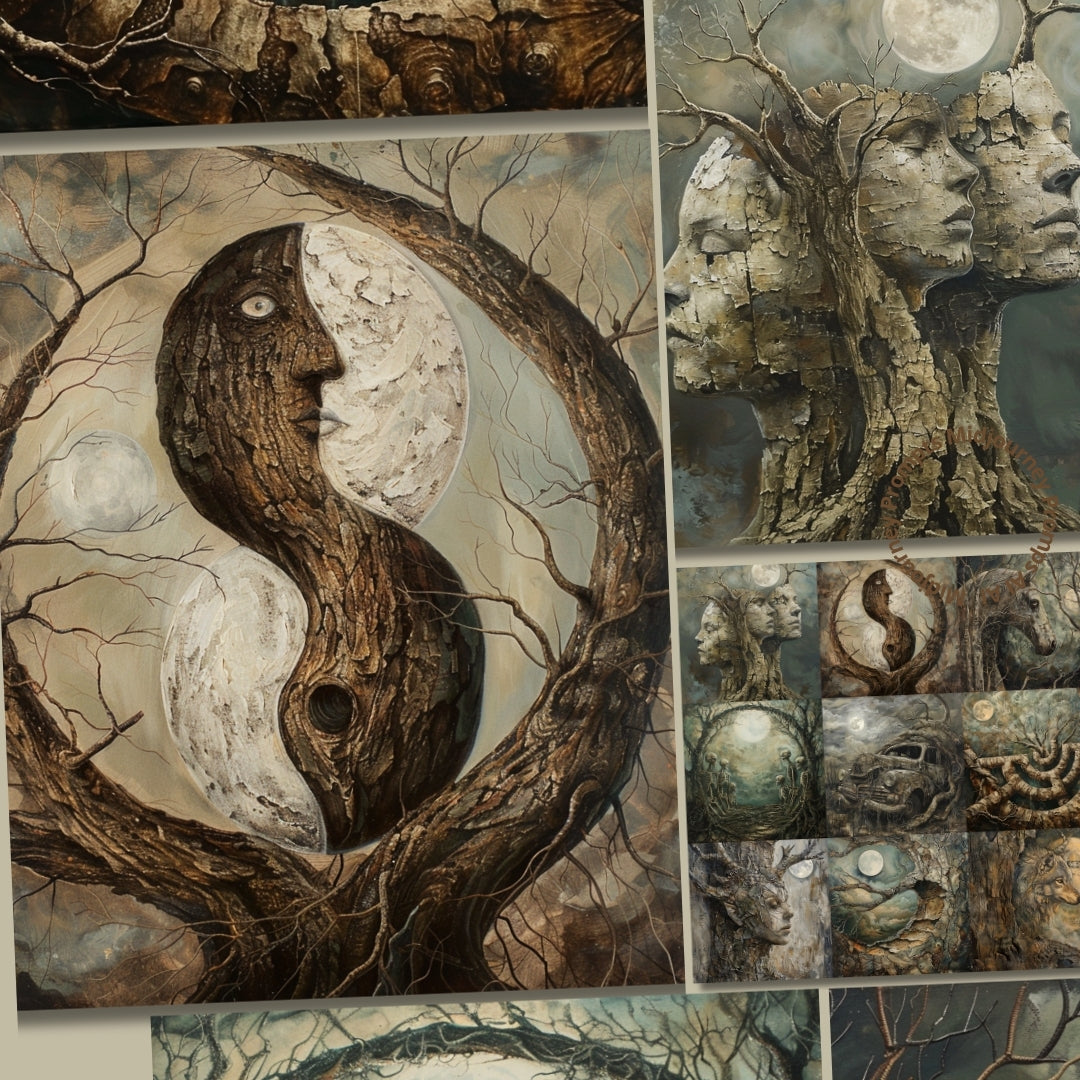 Midjourney Guide PDF for Surreal Art Nature Forest Illustrations