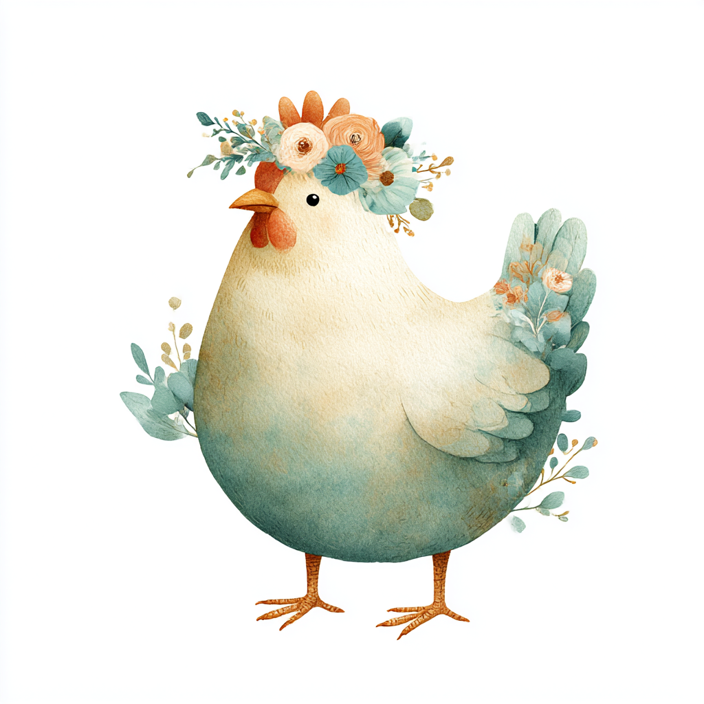 Midjourney v7 Prompts for Minimalist Spring Animals for Nursery
