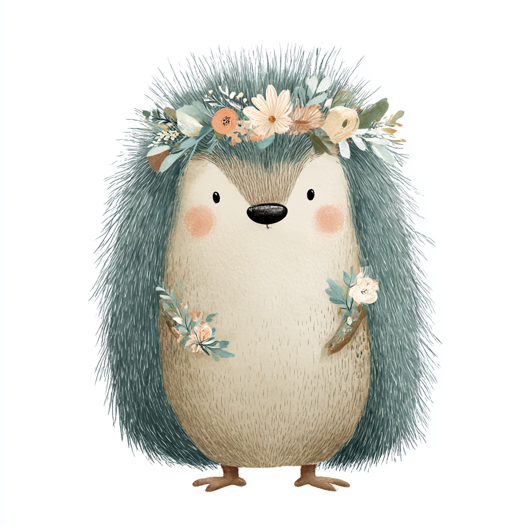 Midjourney v7 Prompts for Minimalist Spring Animals for Nursery