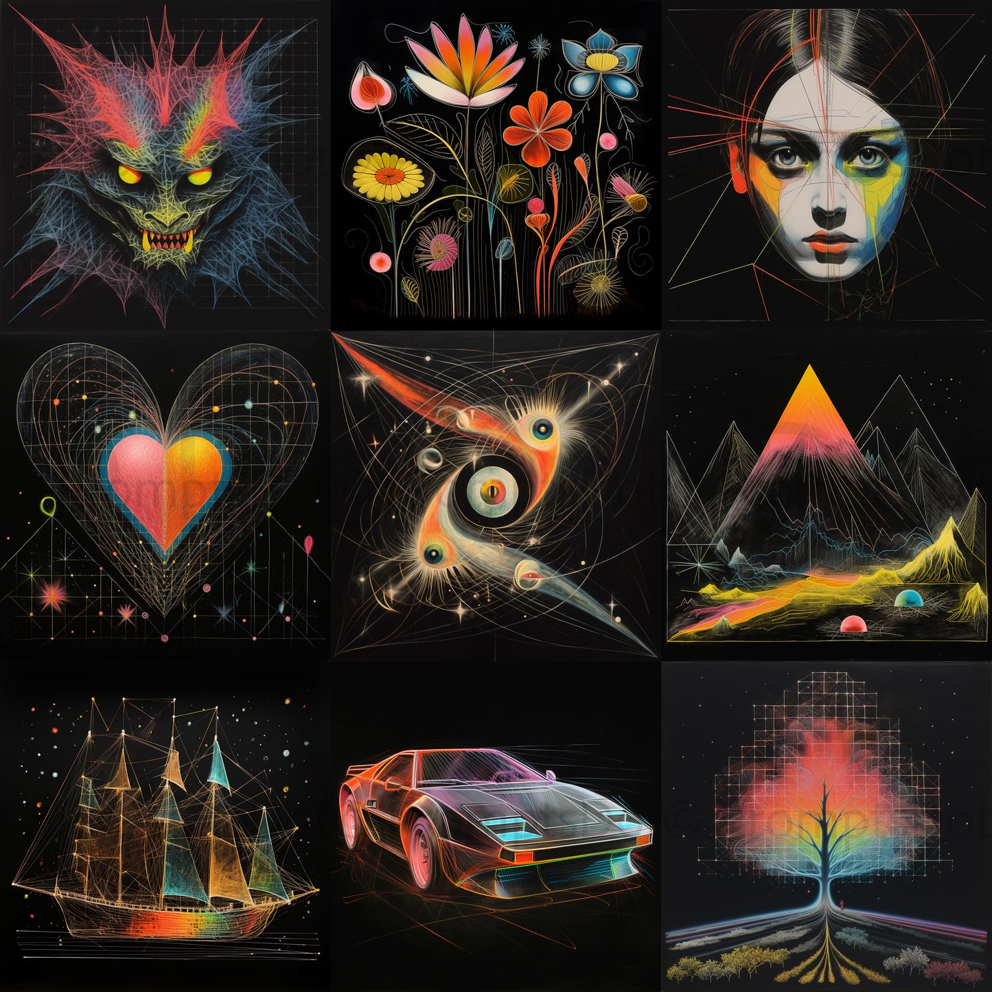 Minimalist Tshirt Designs Abstract Art Midjourney Prompt