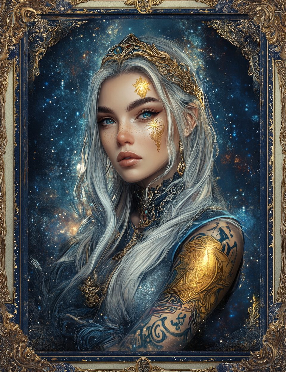 Midjourney Prompts for Celestial Witch Junk Journals