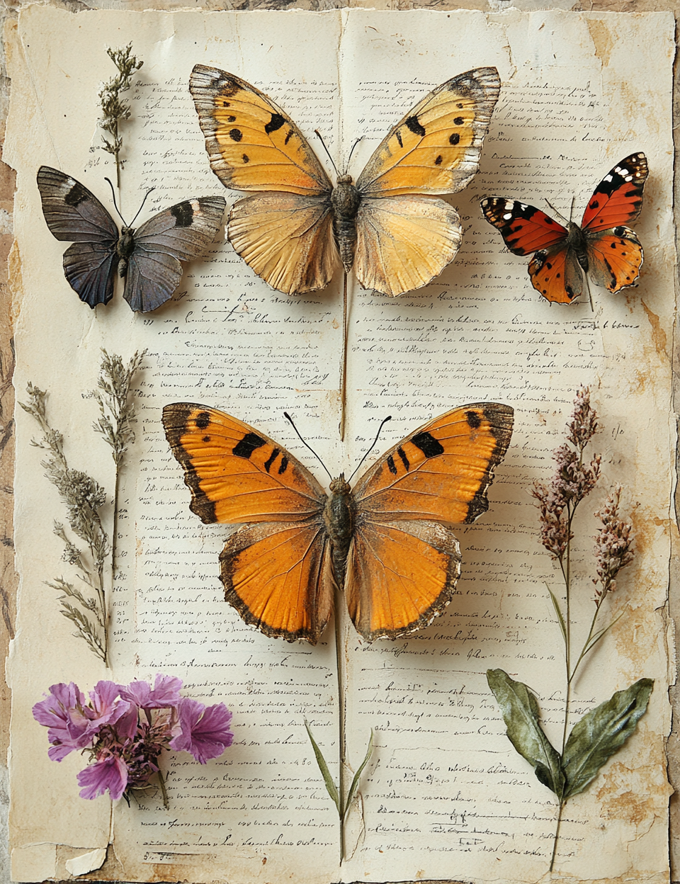 Midjourney Guide PDF for Botanical Natural History Junk Papers